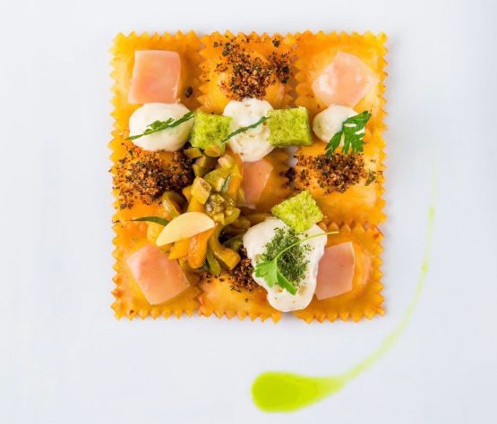 Prato do Ristorante Hotel Cipriani - Reprodução @belmondcopacabanapalace 