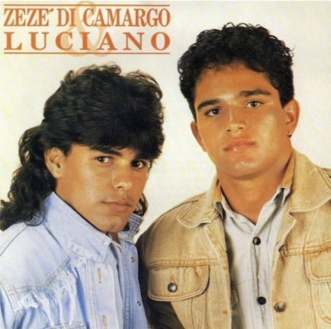 Zezé Di Camargo e Luciano capa disco 1991 - Divulgação 
