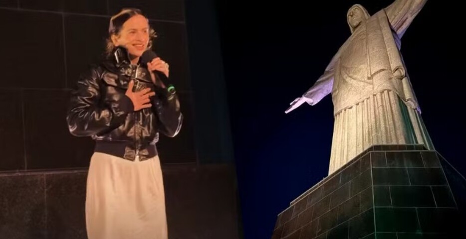 A apresentação de “Lux” a um pequeno grupo de convidados ocorreu em um dos cenários mais emblemáticos do Rio: aos pés do Cristo Redentor. A ação reuniu cerca de 30 fãs selecionados pela gravadora, além de artistas brasileiros que prestigiaram a ocasião.

