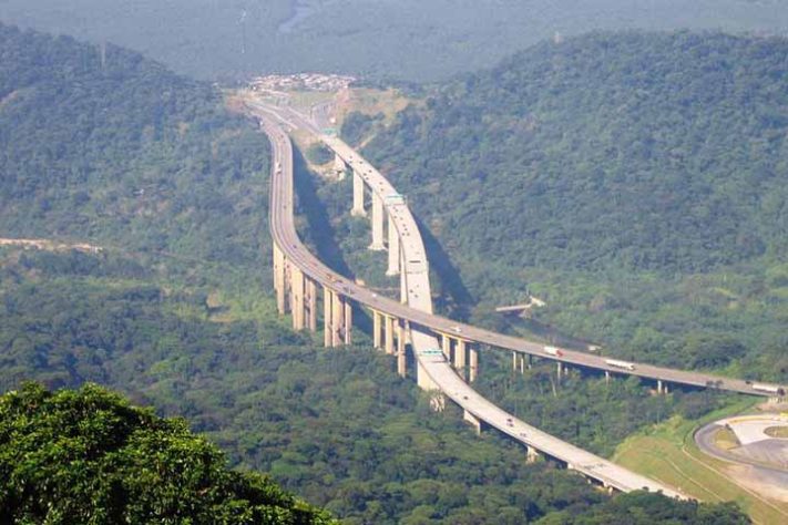 Rodovia dos Imigrantes (SP-160) rodovia do estado de São Paulo - Reprodução do Flickr Nawaz_Mysore