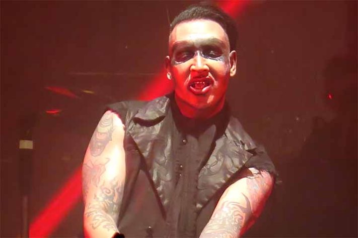 Perfil do cantor e compositor Marilyn Manson