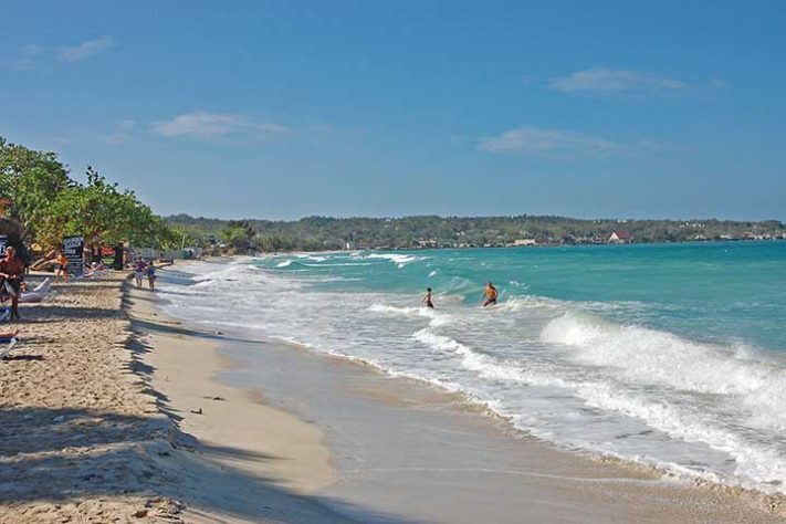 Seven Mile Beach - Negril - Praias na Jamaica - Reprodução do Flickr Peter Q