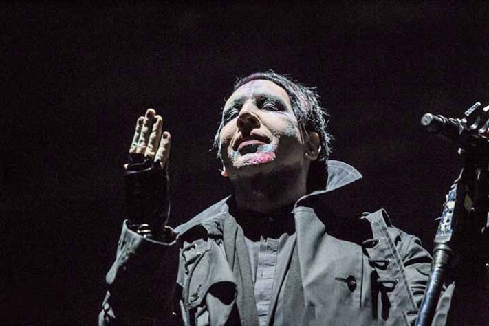 Perfil do cantor e compositor Marilyn Manson