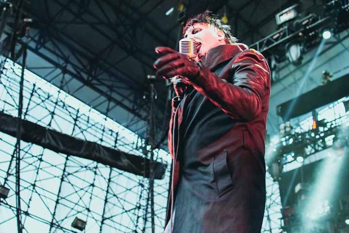 Perfil do cantor e compositor Marilyn Manson