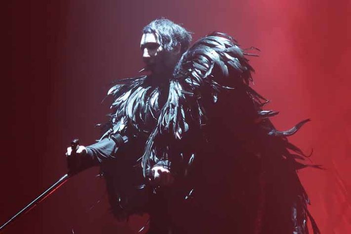 Perfil do cantor e compositor Marilyn Manson