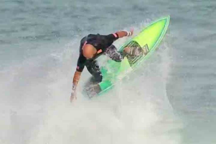 Praia de Nazaré, em Portugal