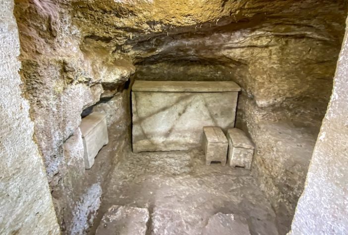 Arqueólogos encontram ‘piscinas’ da Roma Antiga em subúrbio da capital italiana – Divulgação/Soprintendenza Speciale di Roma