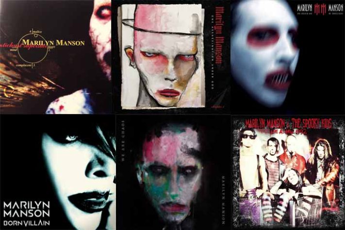 Perfil do cantor e compositor Marilyn Manson