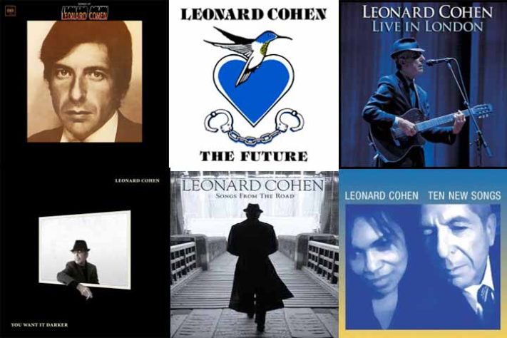 A trajetória do cantor e compositor Leonard Cohen