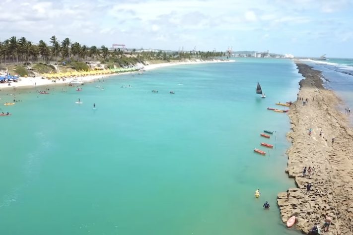 Porto de Galinhas, Pernambuco – Reprodução/YouTube