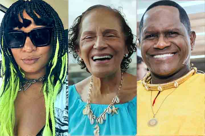 Ara Ketu, uma banda de axé brasileira - Reprodução de Instagrams