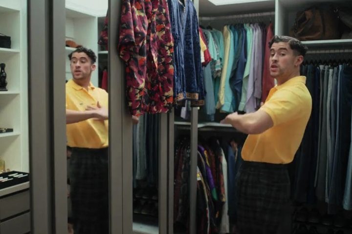 Bad Bunny também marcou presença na TV ao atuar na 3ª temporada da série 