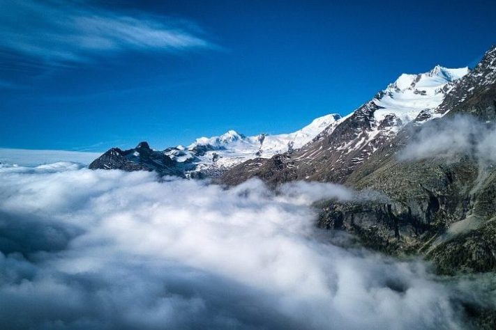 Saas-Fee, Alpes suíços, Suíça – Wikimedia Commons/Daniel Reust