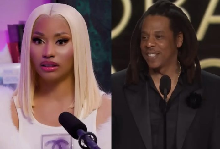 Nicki Minaj e Jay-Z - Montagem/Reprodução 