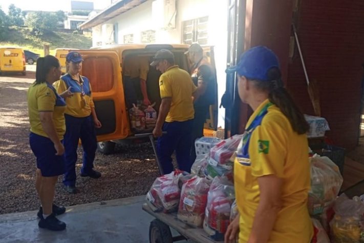 Correios recebem doações – Divulgação/Gov.br