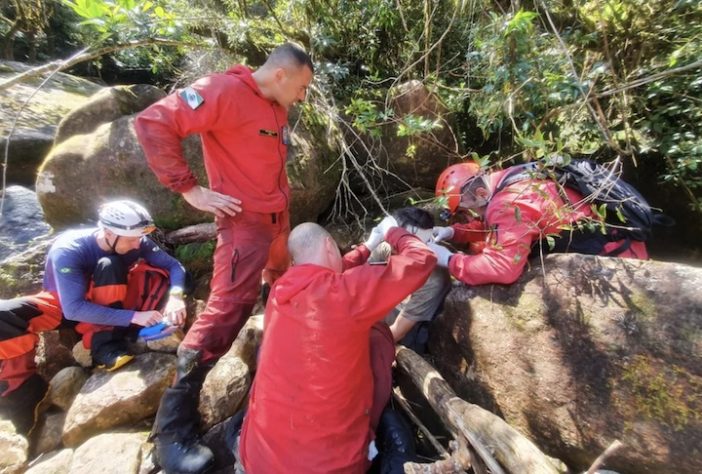 Em 2021, um homem de 27 anos ficou seis dias desaparecido após se separar do grupo durante trilha no Pico Paraná – Divulgação/BPMOA