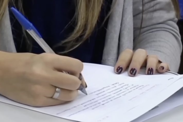 Exame, prova, teste – Reprodução/TV Band