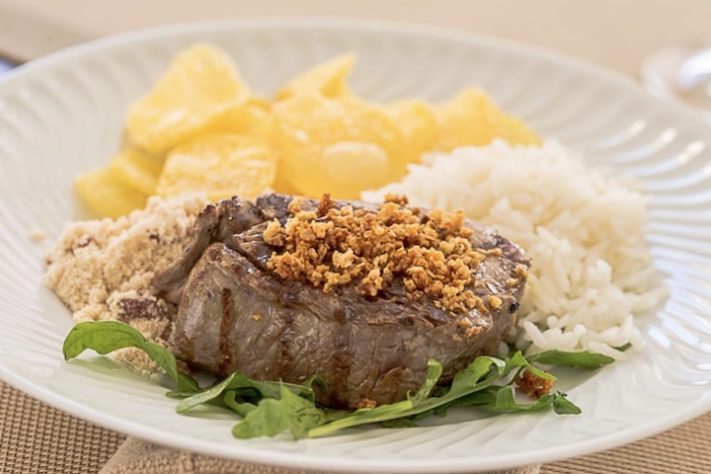 Filé Oswaldo Aranha - Reprodução/Instagram @gladstonecampos