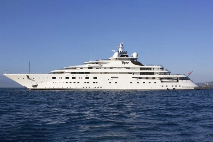 Iate A+ – Os 10 maiores iates do mundo – Divulgação:Iate Azzam – Os 10 maiores iates do mundo – Divulgação/Lürssen