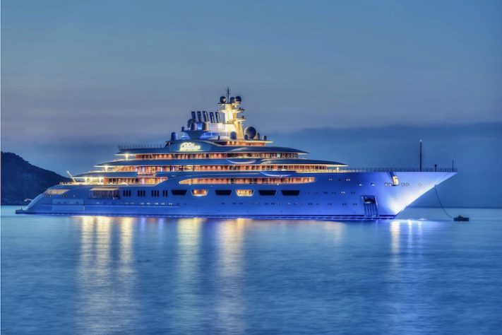 Iate Dilbar, Os 10 maiores iates do mundo – Divulgação/Lürssen