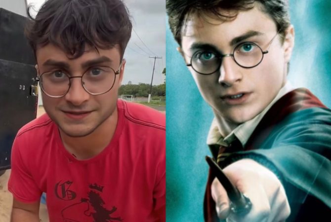 Cantor que ‘bomba’ nas redes como sósia de Harry Potter é notificado pela Warner