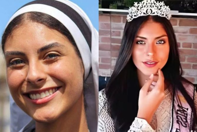 Foi miss e modelo: brasileira é conhecida como a ‘freira mais bonita do mundo’
