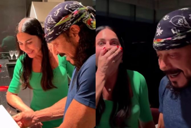 Bell Marques descobre que vai ser avô e fica emocionado em vídeo compartilhado pelo filho