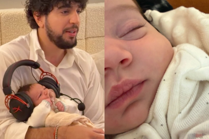 Zuza Helena, filha de Rafa Kalimann e Nattan - Reprodução/Redes Sociais