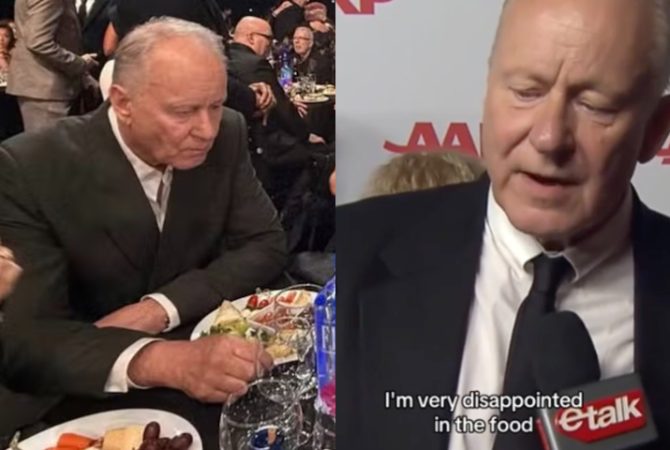 Cotado para o Oscar, Stellan Skarsgård é ‘sincerão’ sobre foto que viralizou em premiação