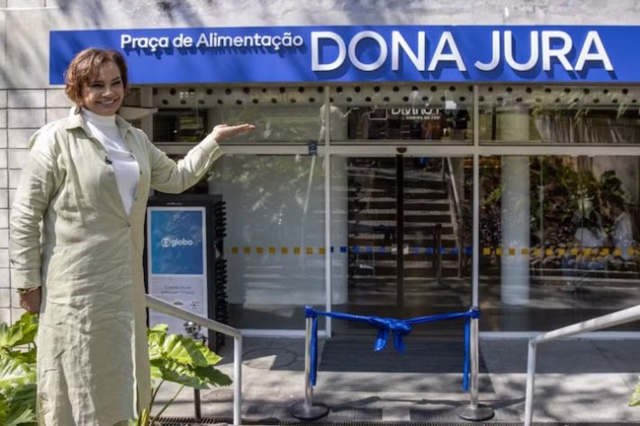 Personagem de Solange Couto é homenageada nos Estúdios Globo — Divulgação/Angelica Goudinho