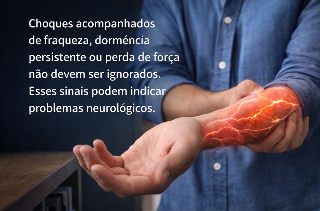 Esse tipo de impacto faz o nervo enviar sinais desorganizados ao cérebro por alguns segundos. O resultado é uma dor aguda que pode irradiar pelo braço e pela mão.