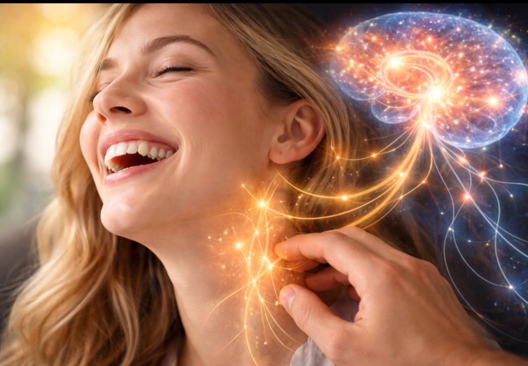 Apesar de parecer algo simples, a sensação envolve um conjunto complexo de nervos, músculos e regiões do cérebro trabalhando em conjunto em frações de segundo.