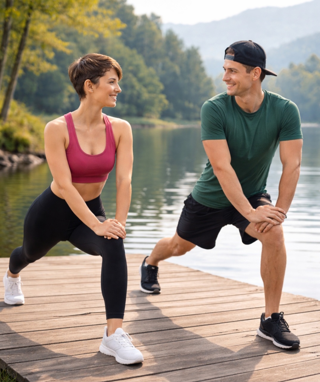 <p>Existem diferentes tipos de alongamento, cada um com finalidades específicas. O mais comum é o alongamento estático, feito com movimentos lentos e sustentados.</p>
