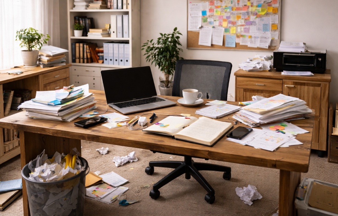 <p>Entre as principais distrações estão celulares, redes sociais, ruídos, conversas paralelas e excesso de estímulos visuais. Ambientes desorganizados também dificultam a concentração.</p>
