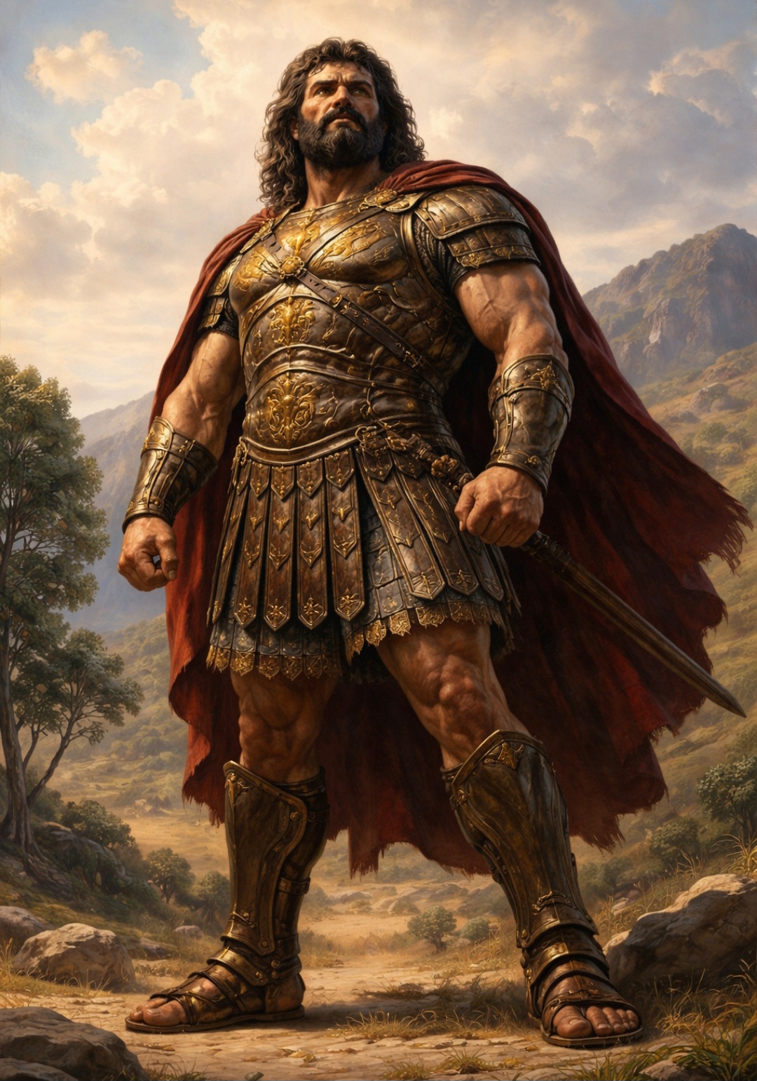 <p>Ela recebe o nome de rã-golias por causa do tamanho gigantesco, podendo chegar a mais de 30 centímetros e pesar mais de 3 quilos. O nome faz referência ao personagem bíblico Golias, símbolo de força e grande porte.</p>
