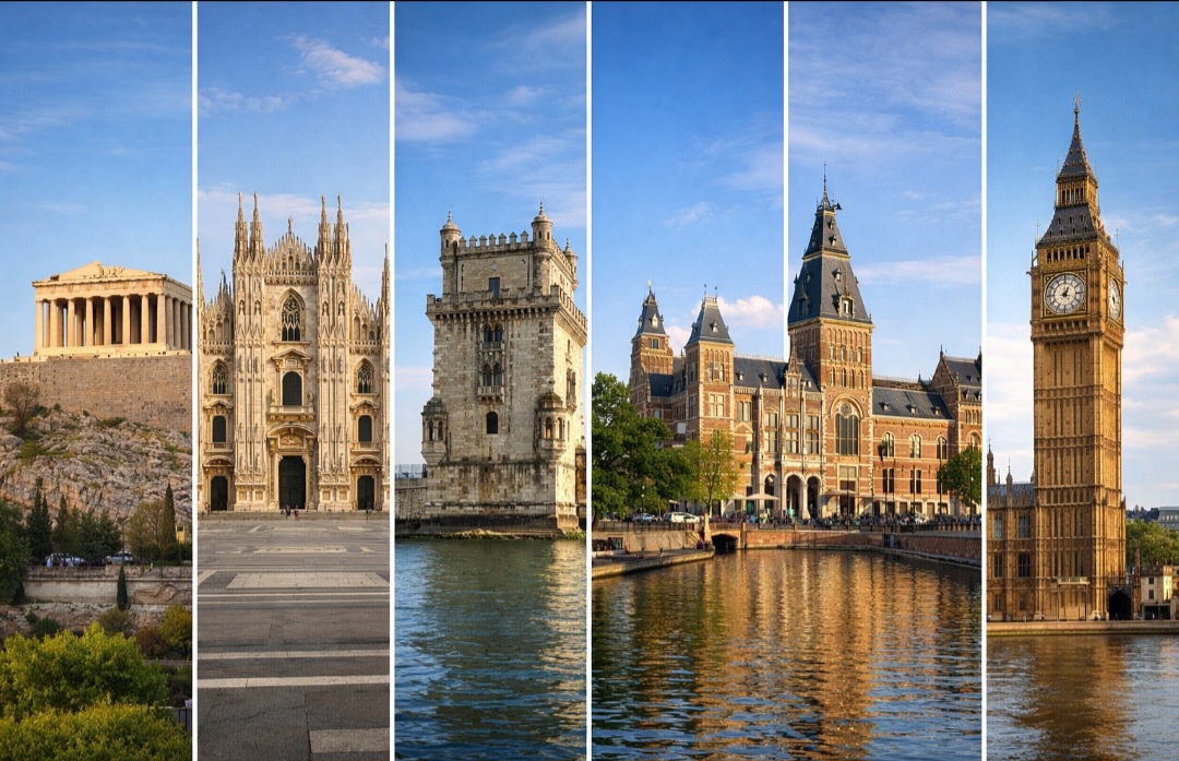 <p>Os monumentos europeus são considerados alguns dos mais importantes do planeta por reunirem valor histórico, artístico e cultural em um mesmo espaço. Eles atraem milhões de visitantes todos os anos e exercem papel fundamental no turismo internacional. Além da beleza arquitetônica, essas construções preservam tradições, estilos de vida e memórias coletivas que atravessaram gerações. </p>
<p>Muitos países da Europa possuem vários monumentos classificados como patrimônios mundiais, reconhecidos 