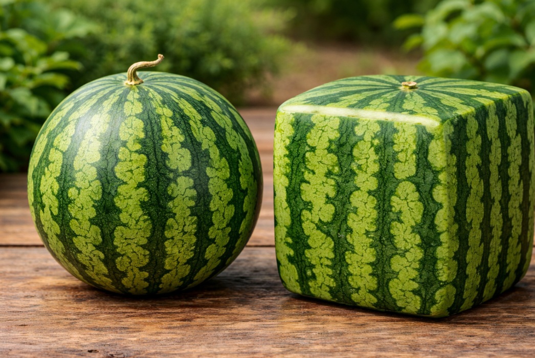 <p>No Ceará, o objetivo foi diferente: além de curiosidade, produtores buscavam uma versão comestível e mais acessível da melancia quadrada, com potencial de exportação e sem a ênfase estética do mercado japonês</p>
