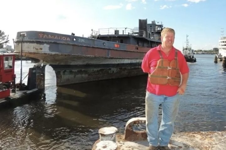 Tim Mullane, conheça o norte-americano que atua como 'afundador de navios' – Reprodução