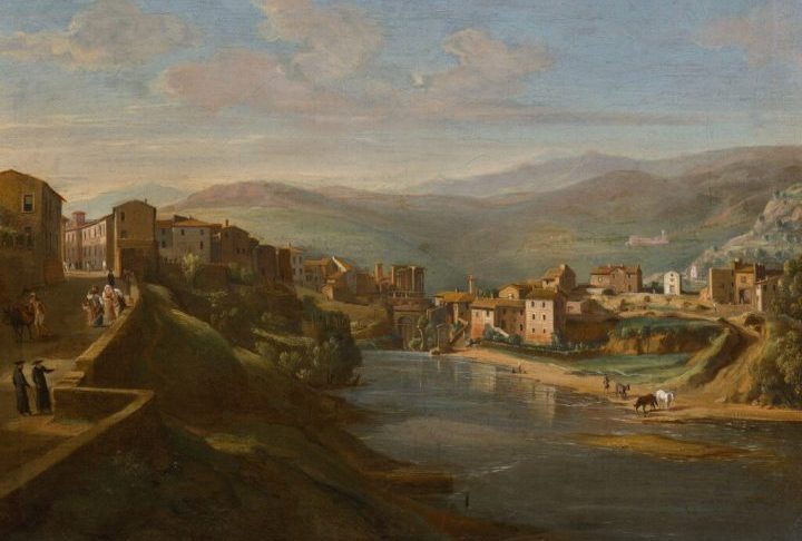 <p>Na época, a área era cortada por uma estrada antiga e um curso d’água que fluía para o rio Aniene.</p>
