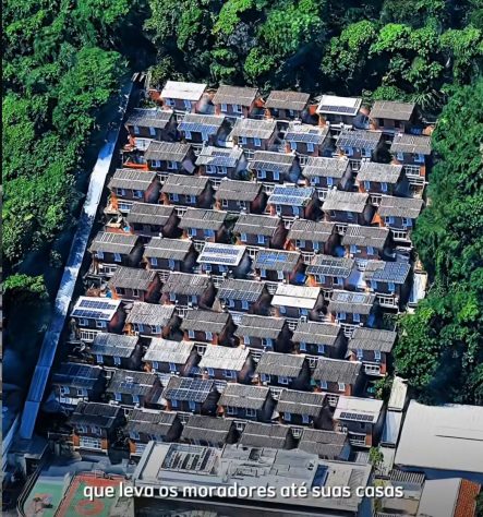 Parque Maria Cândida Pareto, condomínio de luxo com estética de favela chama a atenção no Rio de Janeiro – Reprodução/Instagram