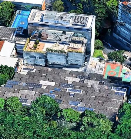 Parque Maria Cândida Pareto, condomínio de luxo com estética de favela chama a atenção no Rio de Janeiro – Reprodução/Instagram