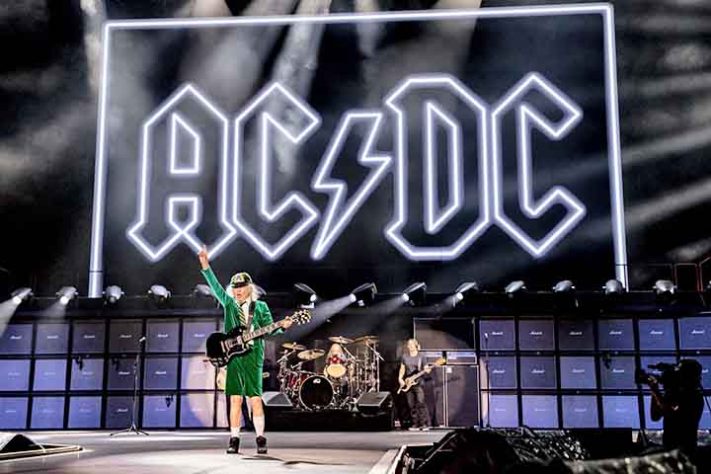 Banda de rock AC/DC volta ao Brasil