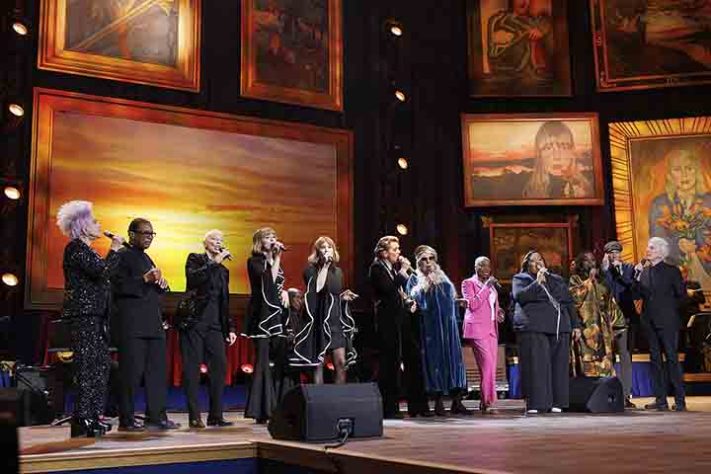 A carreira de Joni Mitchell