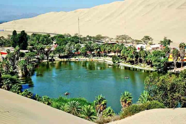 Oásis de Huacachina - As vilas isoladas mais exuberantes do mundo 