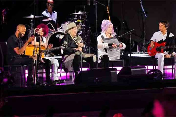 A carreira de Joni Mitchell