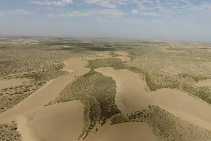 Deserto de Taklamakan, China – Reprodução