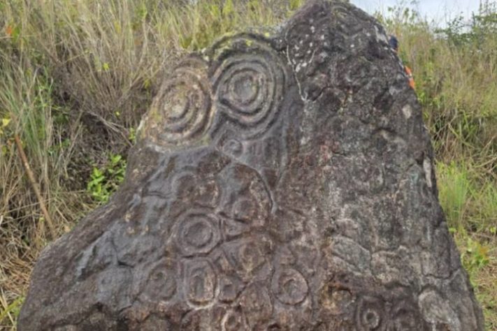 Grande complexo encontrado no leste da Venezuela pode ter entre 4.000 e 8.000 anos de idade — Divulgação/Instituto Nacional da Terra da Venezuela