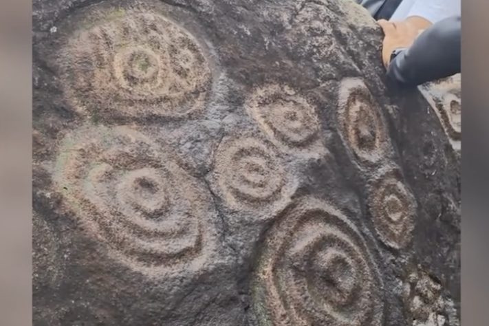 Grande complexo encontrado no leste da Venezuela pode ter entre 4.000 e 8.000 anos de idade — Reprodução