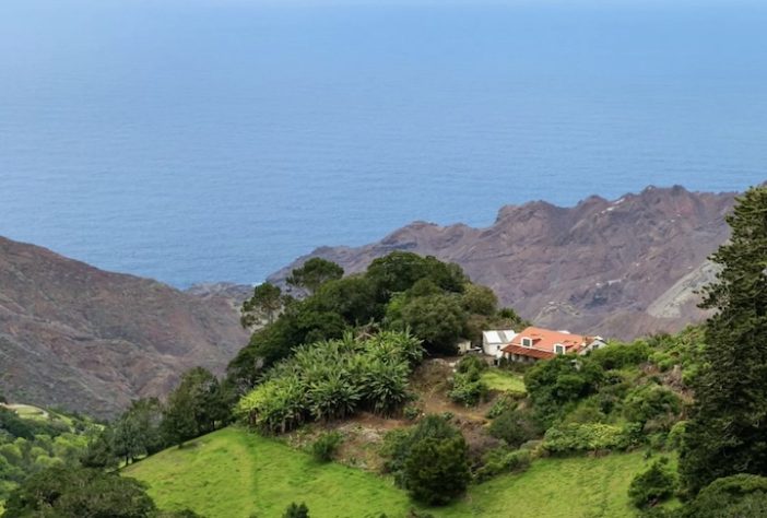 Ilha de Santa Helena, no Oceano Atlântico — Governo de Santa Helena/Divulgação