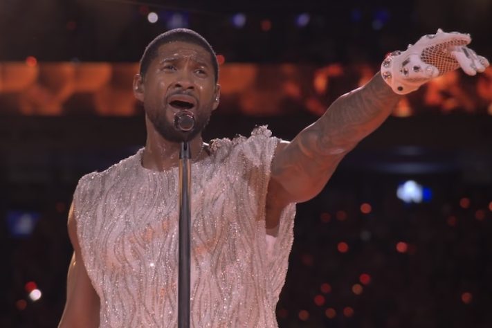 Show do Usher no Super Bowl – Reprodução